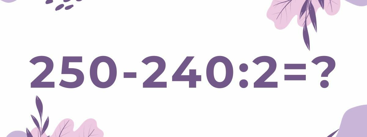 Это уравнение для младшеклассников не могут решить многие взрослые. Какой правильный ответ?