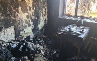 В Слонимском районе горела квартира — все из-за курения
