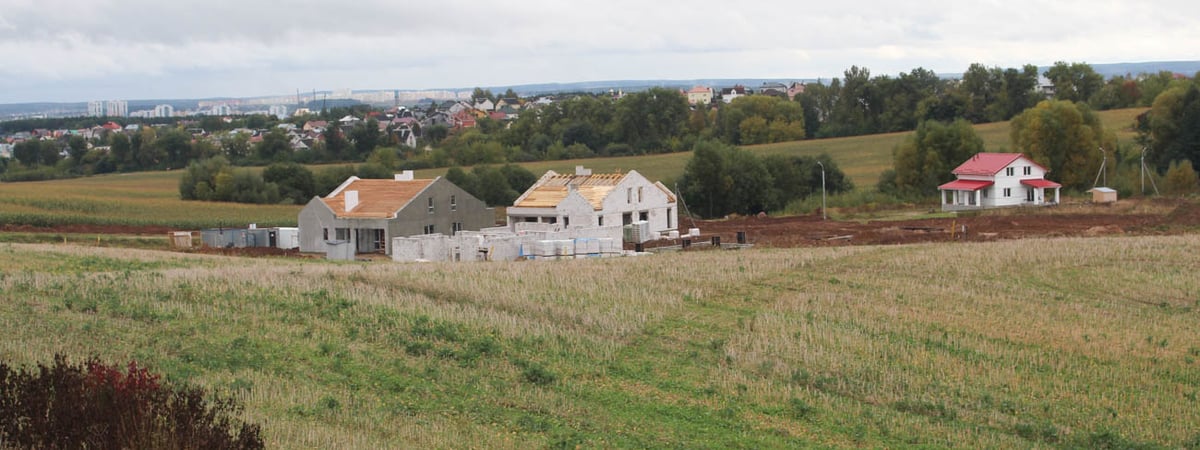 Где и почем земля в Гродно — обзор участков с недостроенными домами и «пустых»