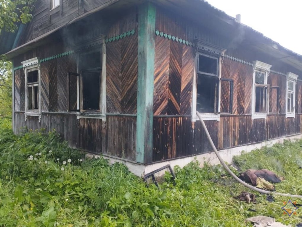Двое мужчин погибли при пожаре в Ивацевичском районе