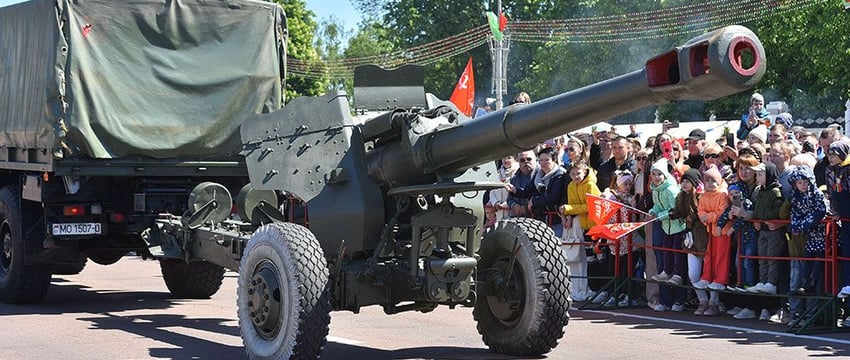 Парад в Гомеле: обзор военной техники на 79-й День Победы
