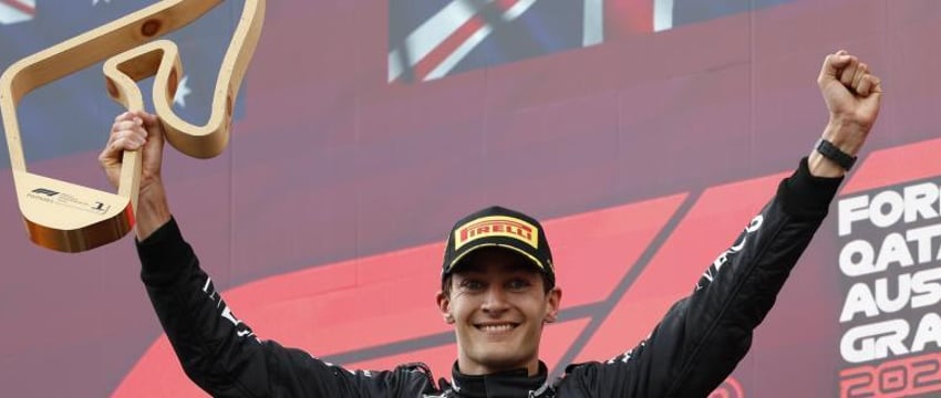 Расселл выиграл Гран-при Австрии в гонках Формула-1 после аварии Ферстаппена и Норриса