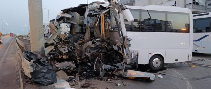 Автобус с белорусами разбился в Анталье