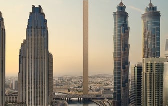 В Дубай решили построить «самый тонкий небоскреб» шириной в одну квартиру — Фото