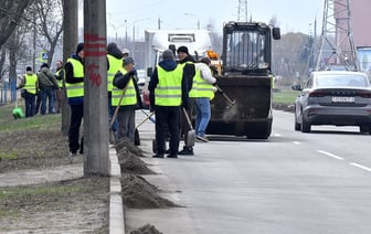 Фотофакт. Гомель присоединился к республиканскому субботнику