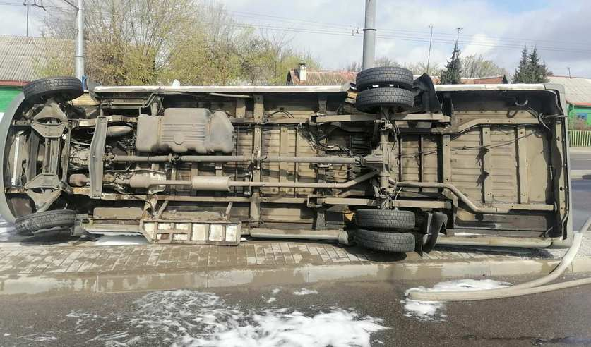 Маршрутка с пассажирами перевернулась в Бресте — подробности расследования