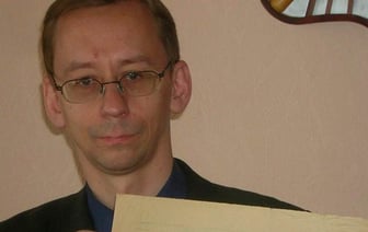 Бывший главред "Бобруйского курьера" Санотенко арестован на 15 суток