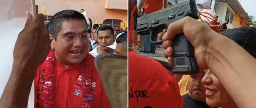 Убийство оппозиционного кандидата в мэры в Мексике