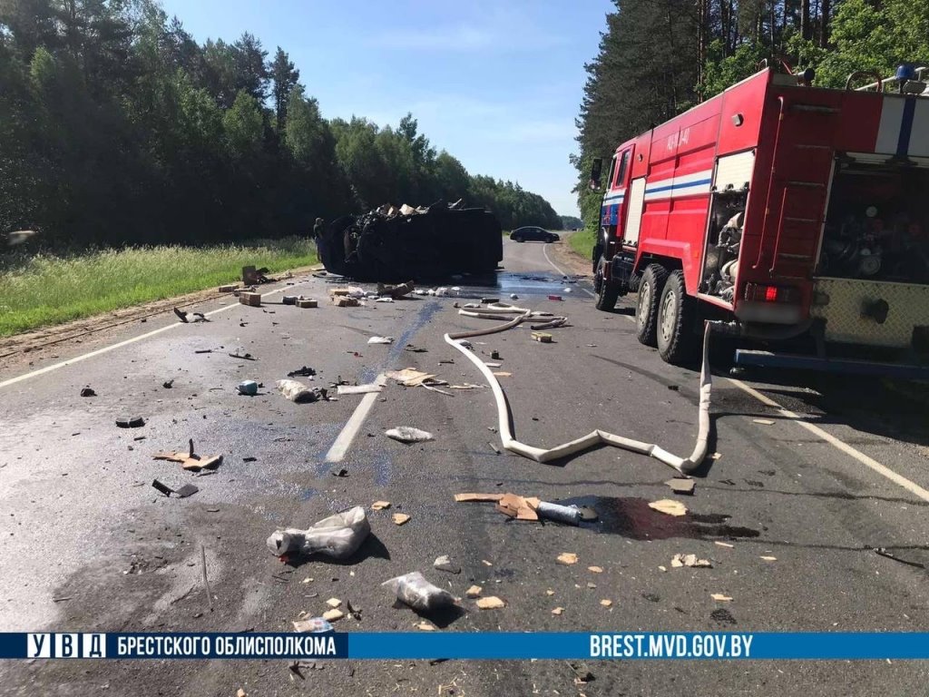 Серьезное лобовое ДТП произошло в Березовском районе