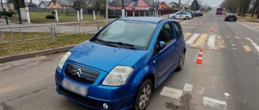 8-летний мальчик госпитализирован после наезда машины в Барановичах