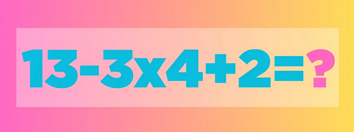 Эту задачу для младшеклассников проваливают почти все взрослые. Сможете найти верный ответ за 7 секунд? — Фото