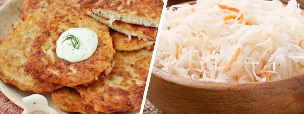 Эти драники из квашеной капусты удивят всех гостей. Сделайте одно действие, чтобы получились вкусными и хрустящими — Полезно