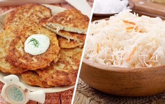 Эти драники из квашеной капусты удивят всех гостей. Сделайте одно действие, чтобы получились вкусными и хрустящими — Полезно