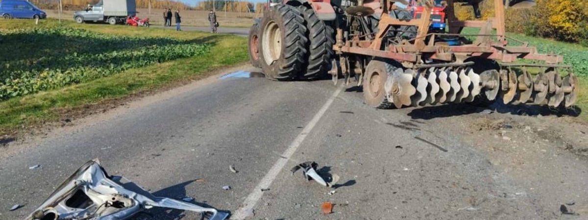 В Щучинском районе в ДТП погиб водитель легковушки