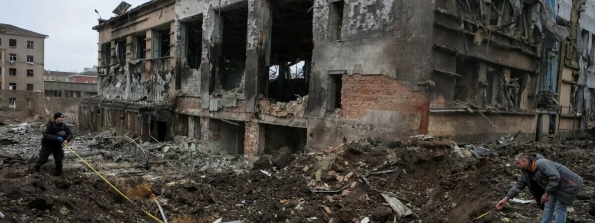 Обломки северокорейских ракет в Украине