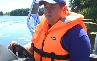 Как в Бресте спасали тонущего ночью мужчину