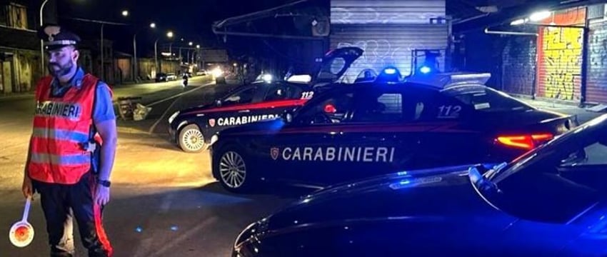 В Риме с погоней задерживали 29-летнего белоруса на угнанном фургоне