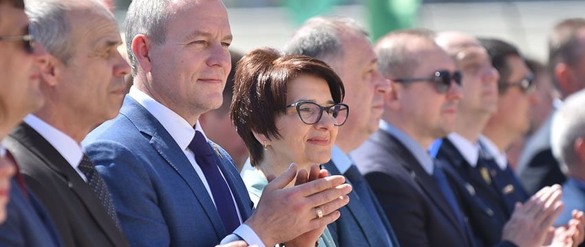 Обновление Доски почета в Гомеле