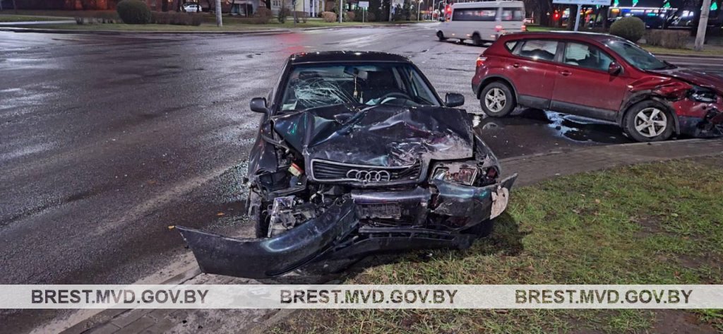 Подробности ДТП на Ленинградской-Гаврилова в Бресте