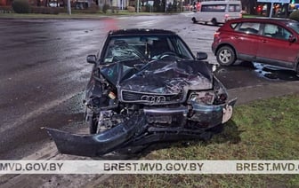 Подробности ДТП на Ленинградской-Гаврилова в Бресте