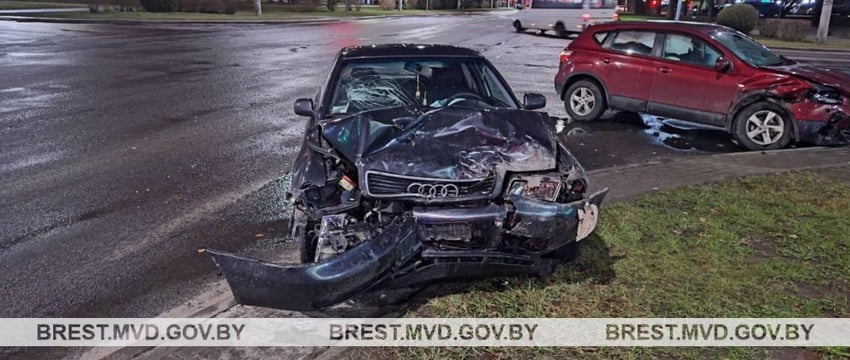 Подробности ДТП на Ленинградской-Гаврилова в Бресте