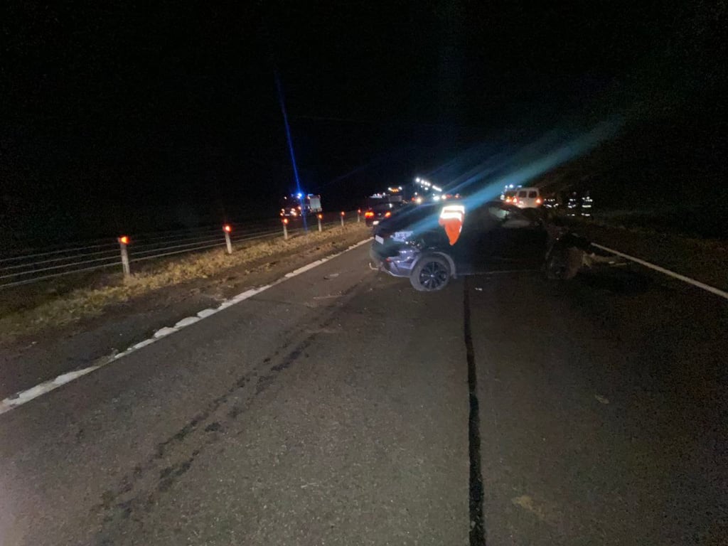 Пьяная женщина с ребенком попала в ДТП на трассе М-1