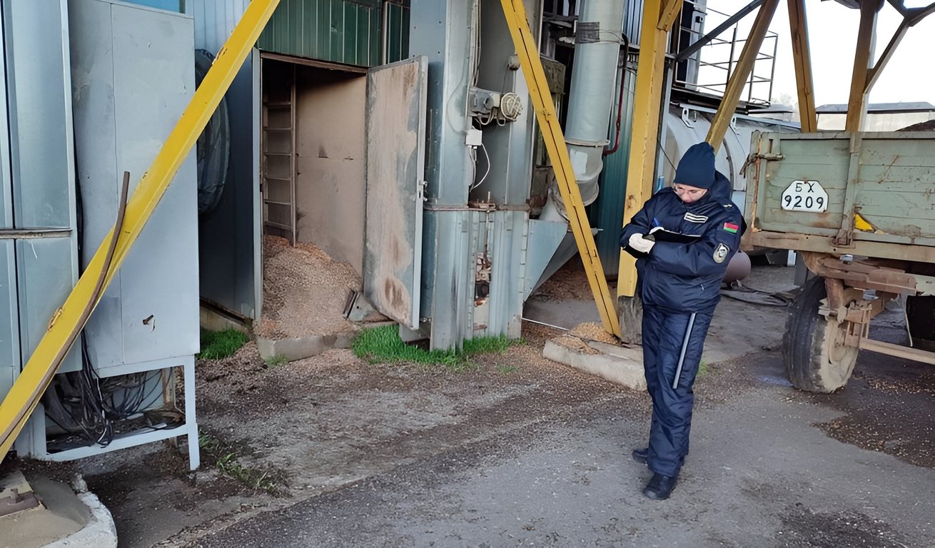 При обслуживании зерносушилки погиб человек. ЧП в Городокском районе