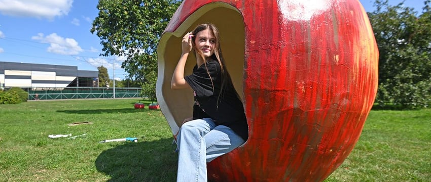 Уже видели? В Гомеле появилась необычная фотозона