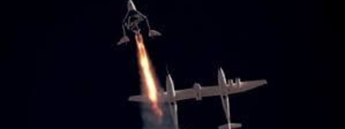 Космолёт компании Virgin Galactic слетал к границам космоса и вернулся на Землю