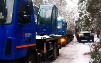За прошедшие сутки из-за непогоды электроснабжение нарушалось в 195 населенных пунктах Брестской области