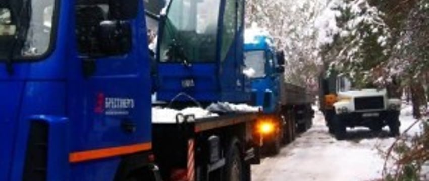 За прошедшие сутки из-за непогоды электроснабжение нарушалось в 195 населенных пунктах Брестской области
