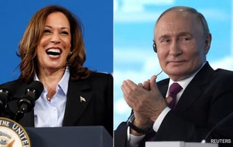 Путин поддерживает кандидатуру Харрис на пост Президента США, говоря, что "восхищается её заразительным смехом".