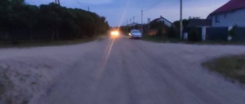 Авария на мотоцикле в Бресте