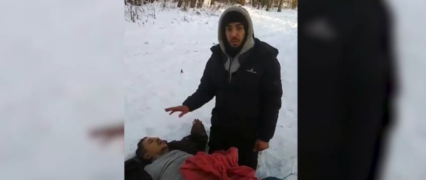 Мертвого беженца нашли на границе с Польшей