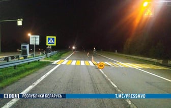 Страшное ДТП произошло минувшей ночью на трассе под Кобрином: мотоциклист насмерть сбил ребенка и погиб сам