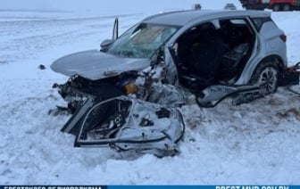 Два водителя столкнулись в Березовском районе