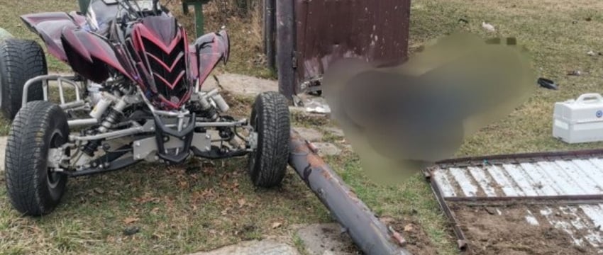 Трагическое ДТП в Смолевичском районе: водитель квадроцикла погиб, не справившись с управлением