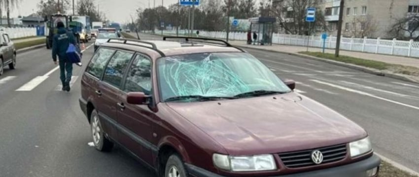 В Бресте водитель Volkswagen сбил девушку