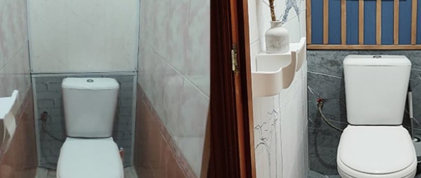 «Четыре дня и 112 рублей». Белоруска бюджетно освежила санузел в квартире