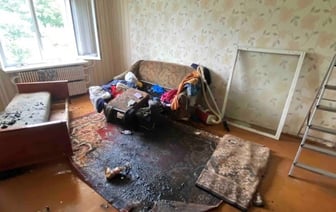 На пожаре в Каменецком районе сосед спас женщину