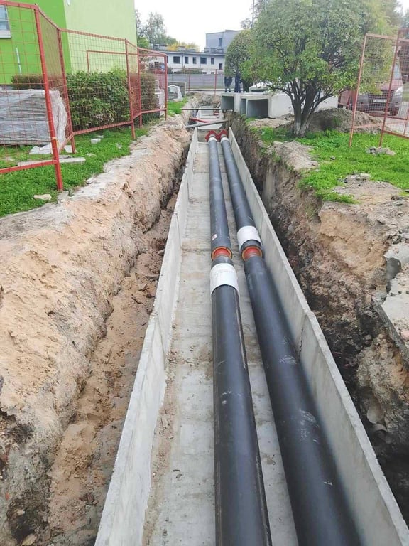 В Бресте реконструкцию теплосетей на Граевке и в Северном городке завершат в ноябре