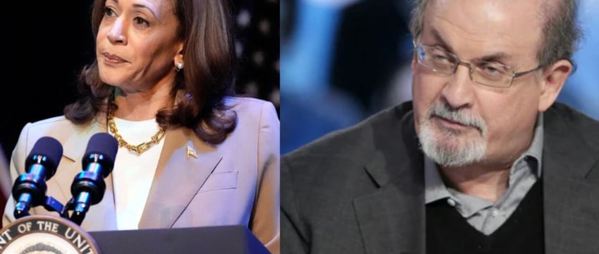 "Я на 1000% за нее": Салман Рушди поддерживает Камалу Харрис