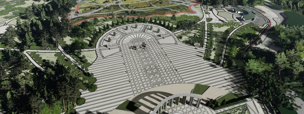 «Минскпроект» показал, как будет выглядеть новый парк на месте «Дримлэнда» — Фото