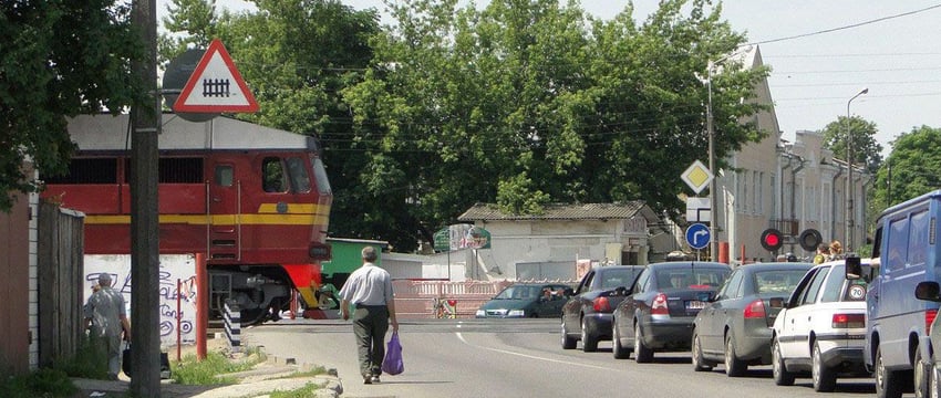 В Гомеле на 9 часов часа закроют движение через Мохов переезд