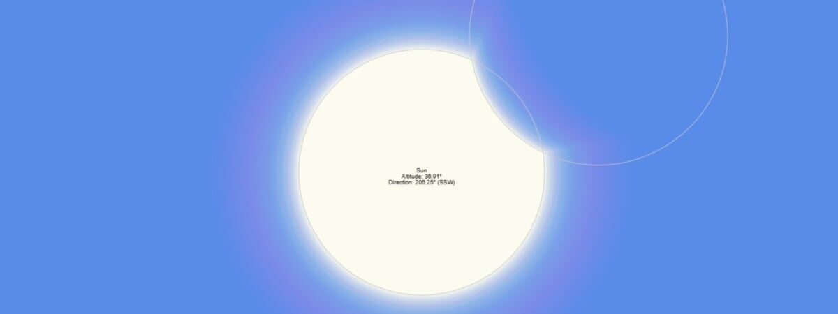 Частное солнечное затмение произойдёт 29 марта. Во сколько смотреть белорусам?