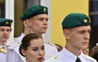 Торжественный выпуск военно-патриотического класса в Гомеле