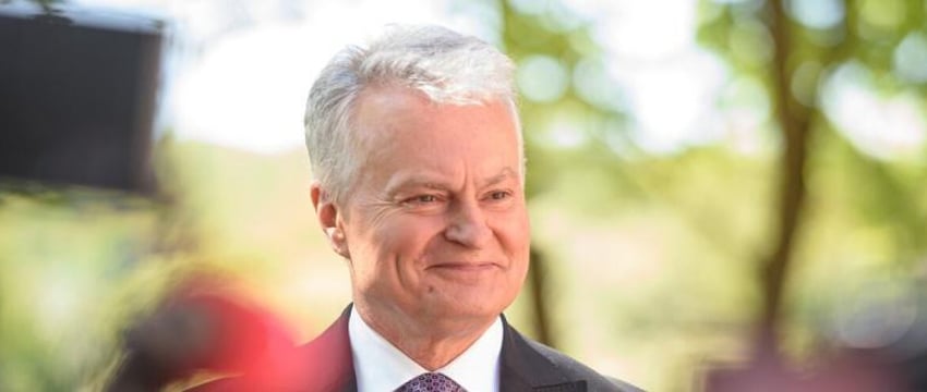 Победа Гитанаса Науседы на выборах президента Литвы