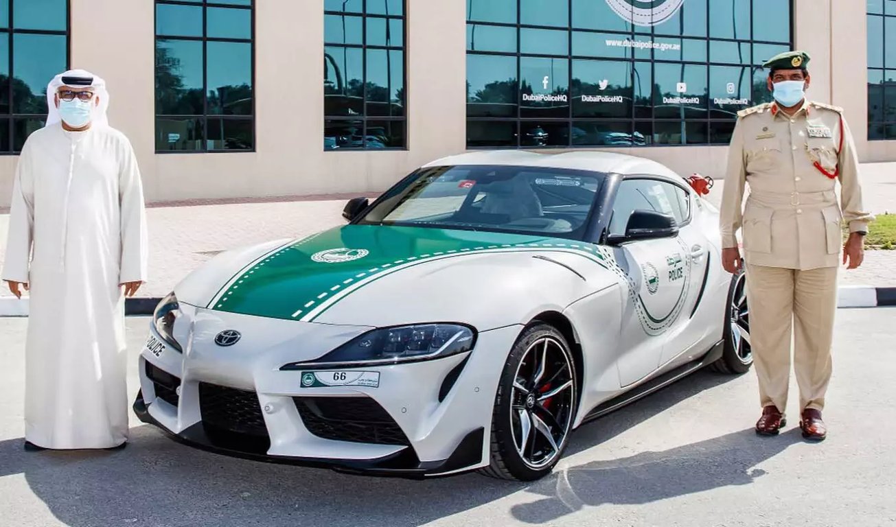 Топ-10 роскошных полицейских автомобилей Дубая