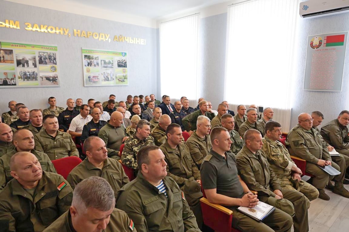 Борьба с вооруженными формированиями. В Столине идут учения