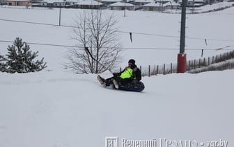 Зимний сезон продолжается. Стало известно, когда под Гродно откроют тюбинговую трассу